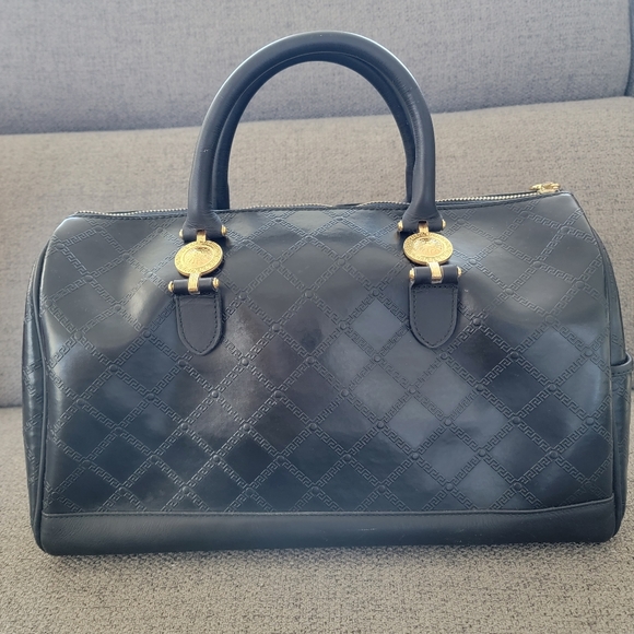 Versace Black Boston Bag - Picture 3 of 16